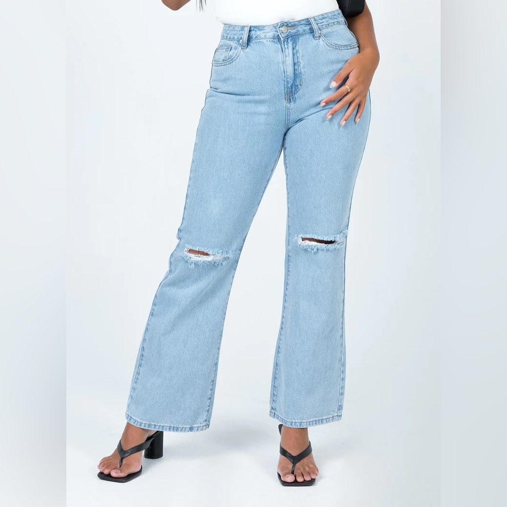 Princess Polly Wide Leg Jeans